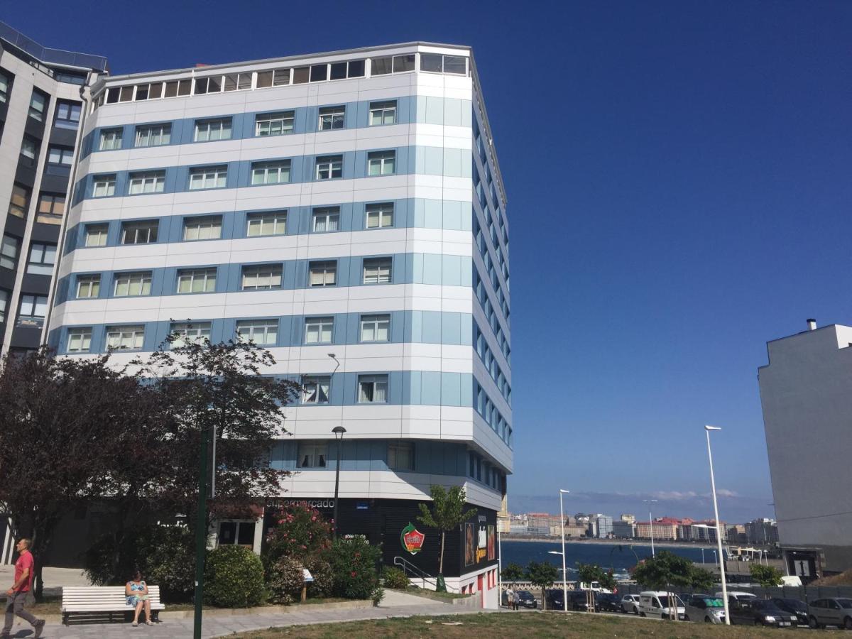 拉科鲁尼亚Riazor公寓 外观 照片
